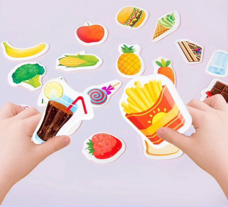 Montessori Parent-Child Interaction Simulation Brush Teeth Childhood Educational Toys Fine Motor Board Games Puzzle Toys For Kid
