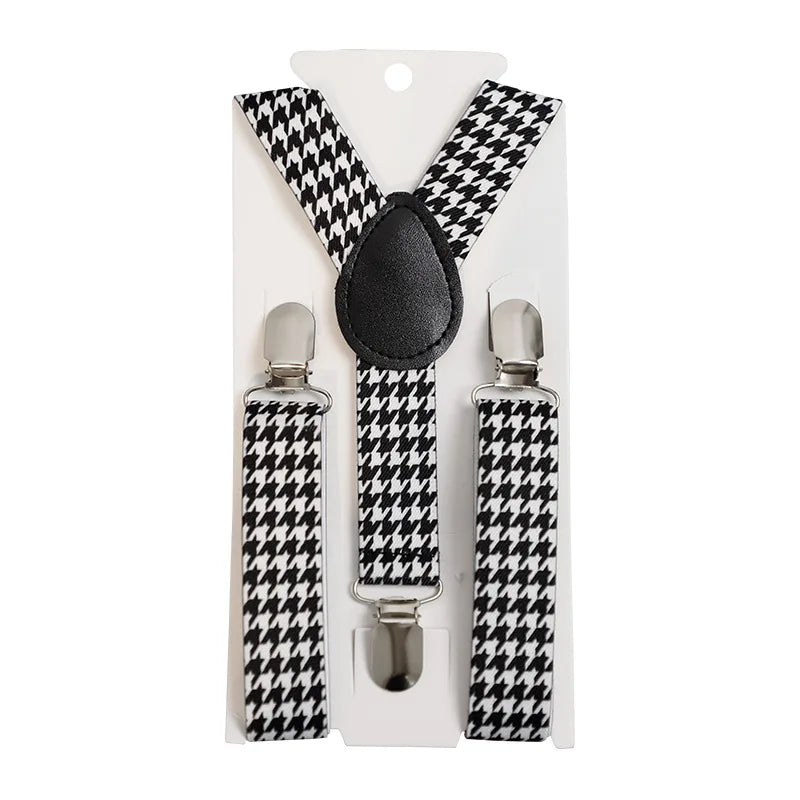 Kids Adjustable Suspenders – Elastic Clip-On Braces for Boys & Girls