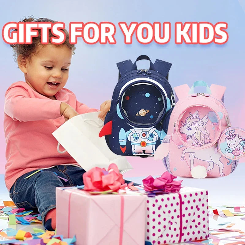Small Toddler Backpacks 10.5inch Small food bag Baby Schoolbag - Baby's World (view 7)