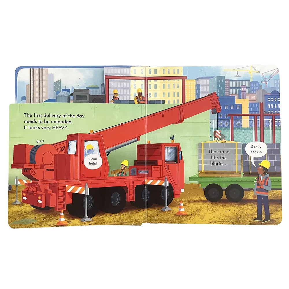 Usborne Peep Inside How Works Series Scientific Knowledge Learning Picture Book in English Daily Bedtime Reading Book