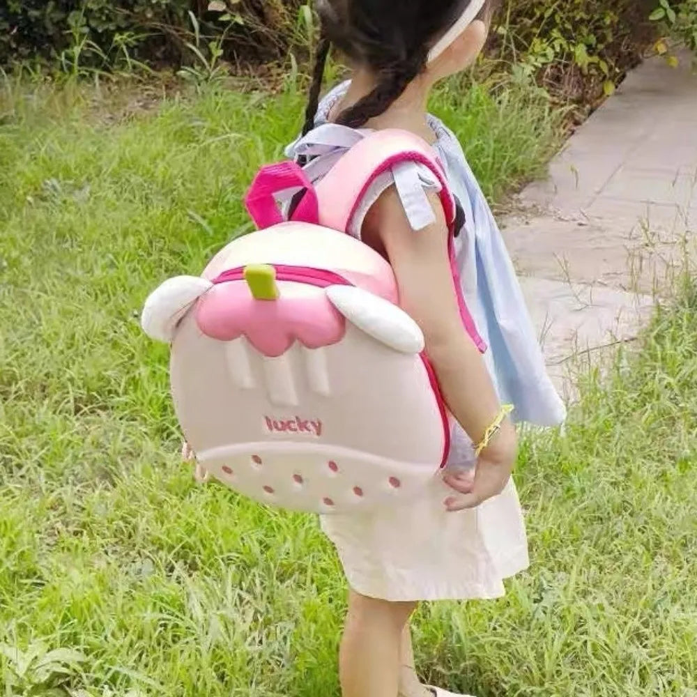 Fashion Cartoon Children's Backpack Fruit EVA Kids Backpack Kindergarten Eggshell Student School Bag Gifts - Baby's World