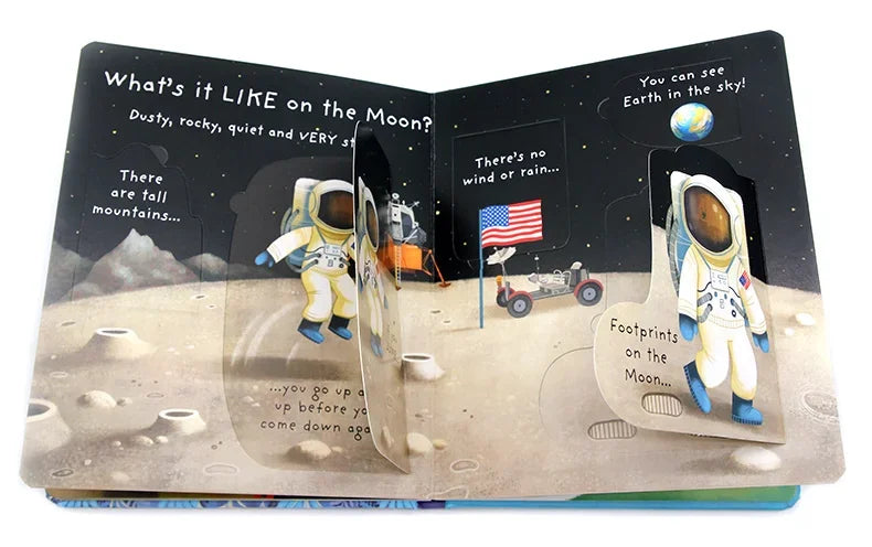 Kids Scientific Knowledge Learning Picture Books Usborne English Daily Knowledge Reading Book Early Educational Montessori