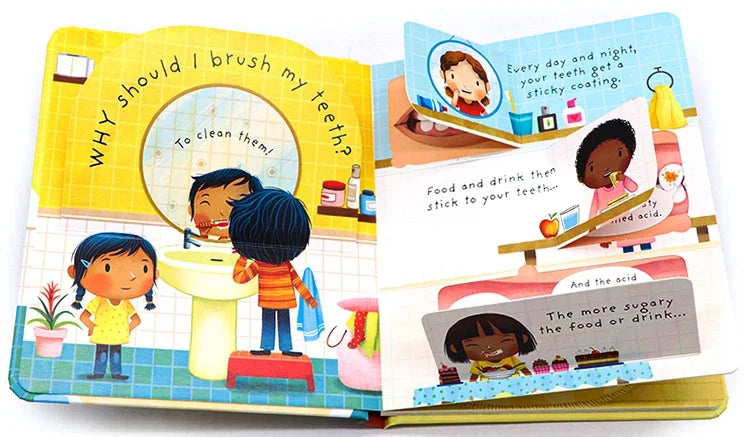 Kids Scientific Knowledge Learning Picture Books Usborne English Daily Knowledge Reading Book Early Educational Montessori