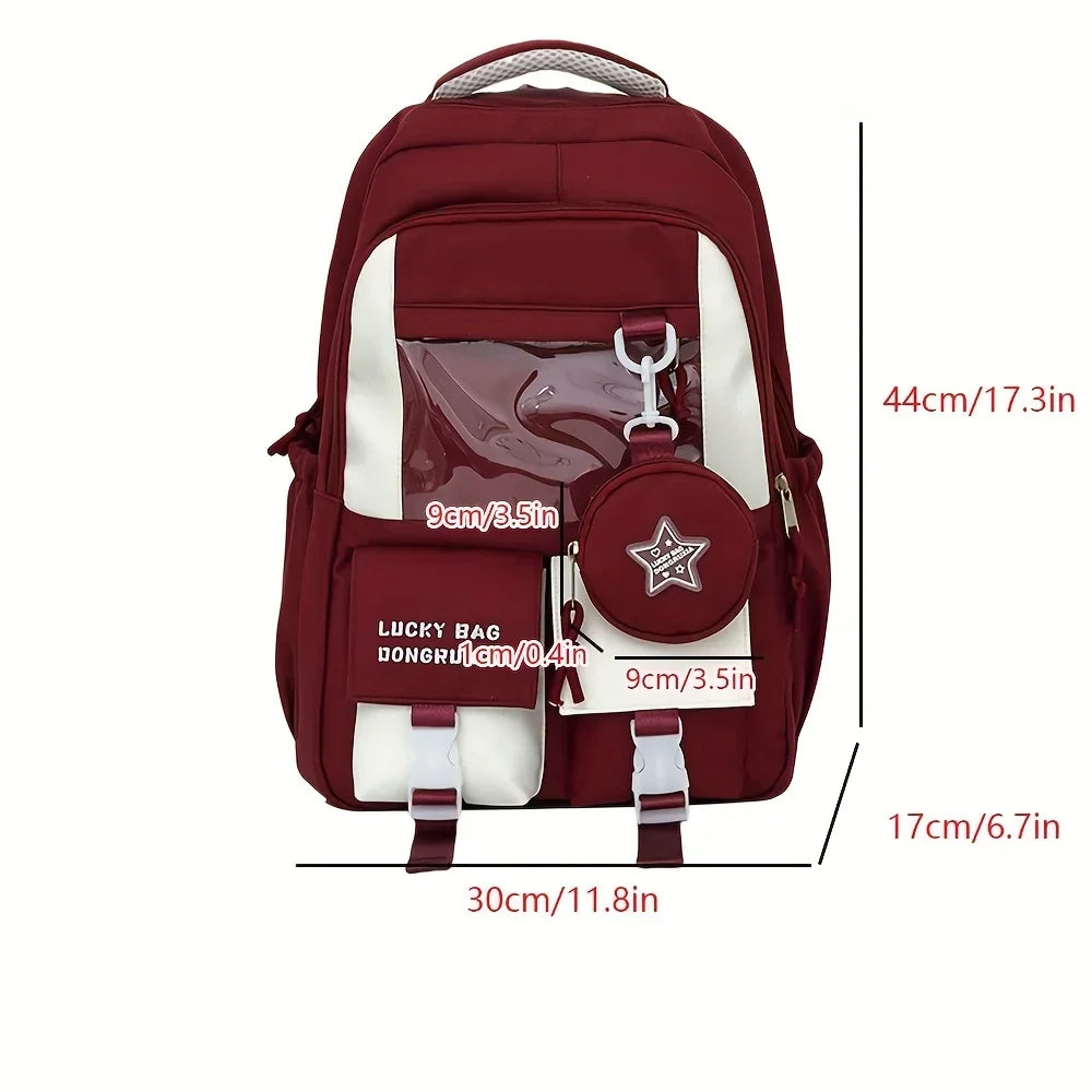 College Backpack for Middle School and High School Students, Versatile Large Capacity Backpack, Computer Backpack - Baby's