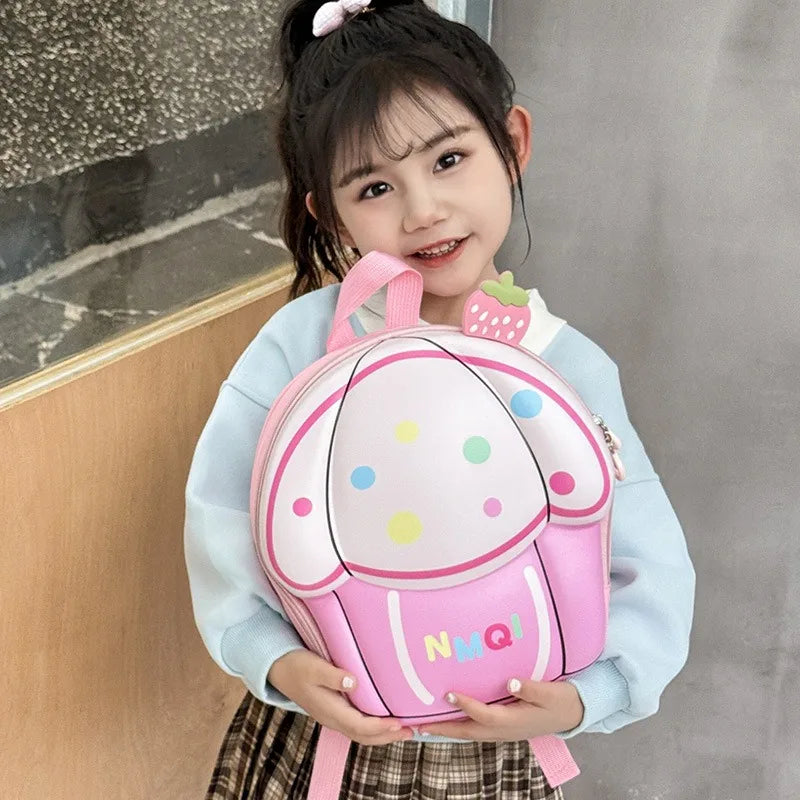 1pcs New Cute Cartoon Niche Design for Men and Women 2025 Backpack Lightweight Kindergarten Schoolbag for Women - Baby's