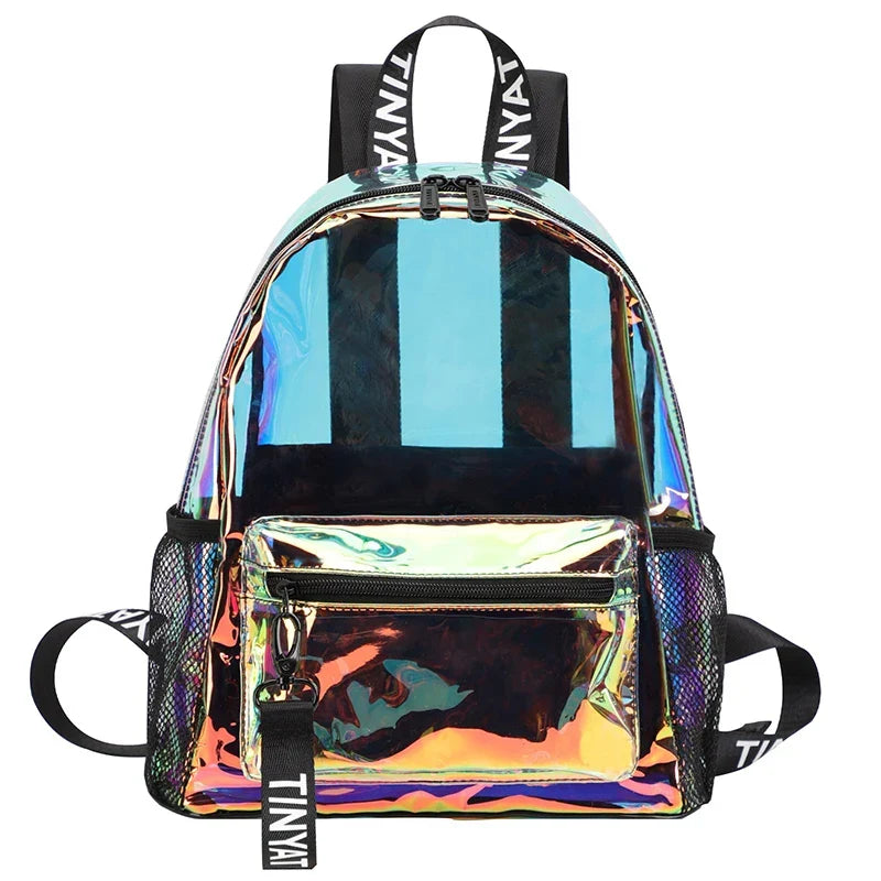 TINYAT PVC Clear Backpacks for Women | Baby's World Bangladesh