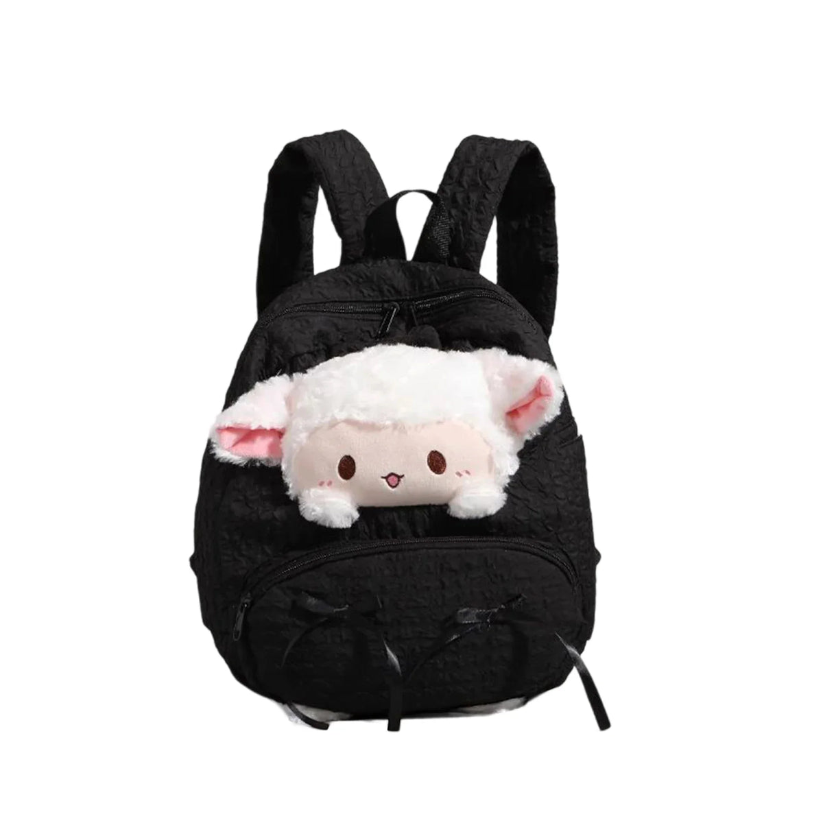 Cute Backpack For girls Cartoon Sheep Large Capacity School Backpack Kids Girls - Baby's World (view 5)