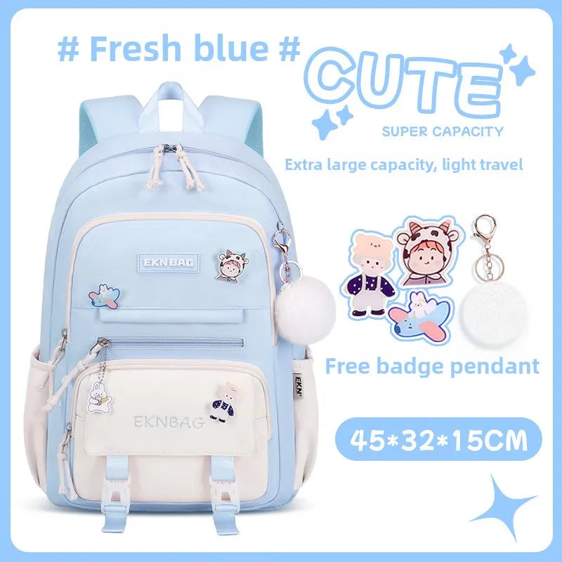 Child Girl Backpacks Primary Junior High | Baby's World Bangladesh