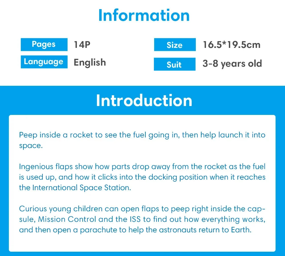 Usborne Peep Inside How Works Series Scientific Knowledge Learning Picture Book in English Daily Bedtime Reading Book