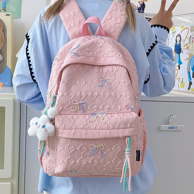 New Cute Western-style Children's Backpack, Cartoon Dolphin Kindergarten Snack Bag, Personalized Embroidery Unique Holiday