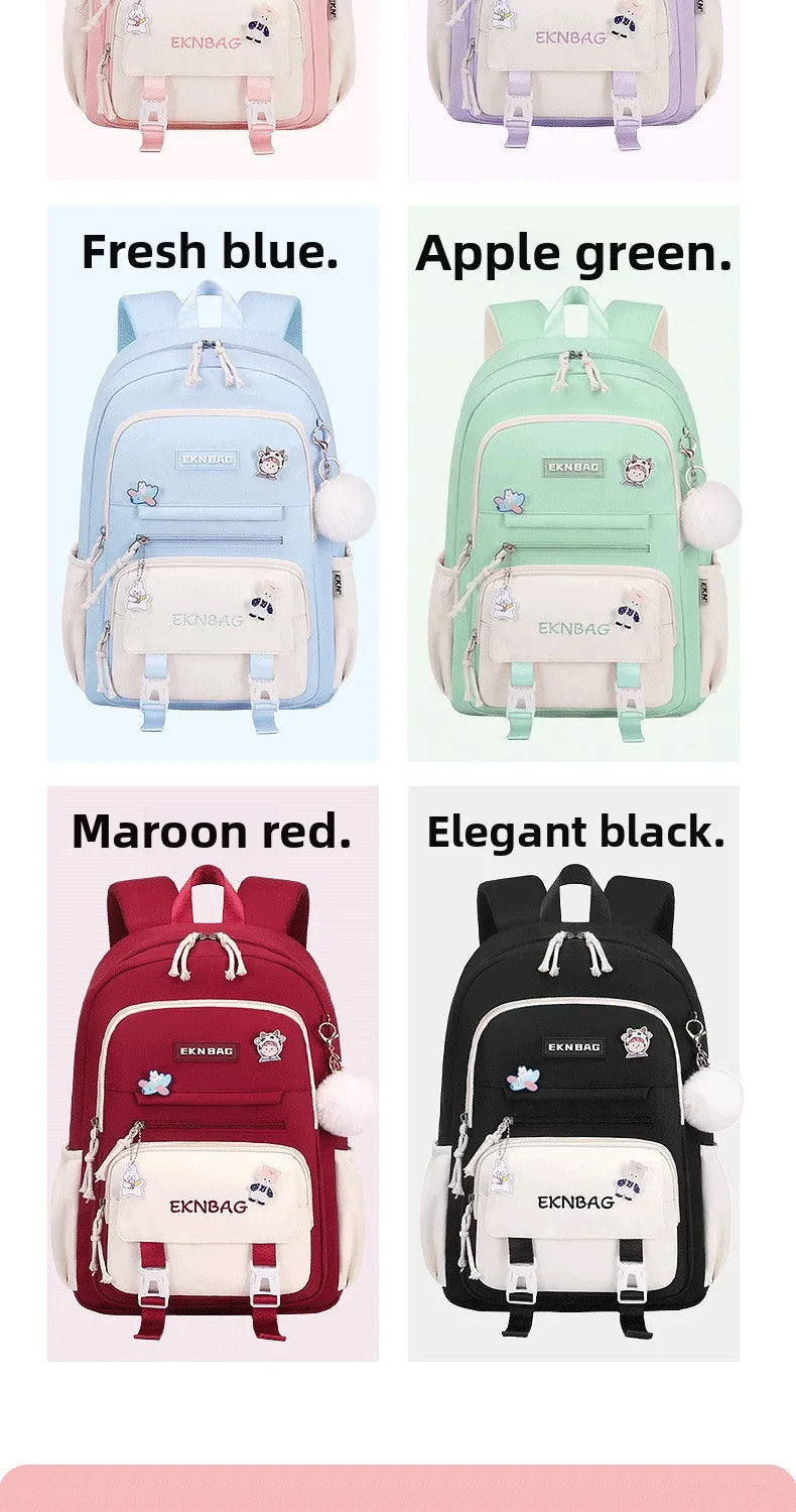 Child Girl Backpacks Primary Junior High School Bags for Girls Children Kids Bookbag Backpack New 2025 Back to School Girl