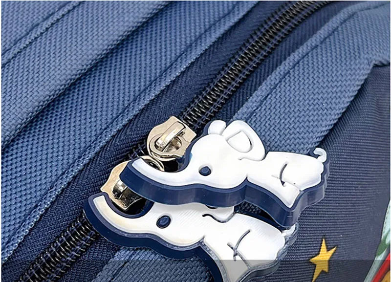 MILANCEL New Children Boys Cartoon Bag Kids Cute Kindergarten Car Backpack Girls 2 Colors Shoulders Bag - Baby's World (view