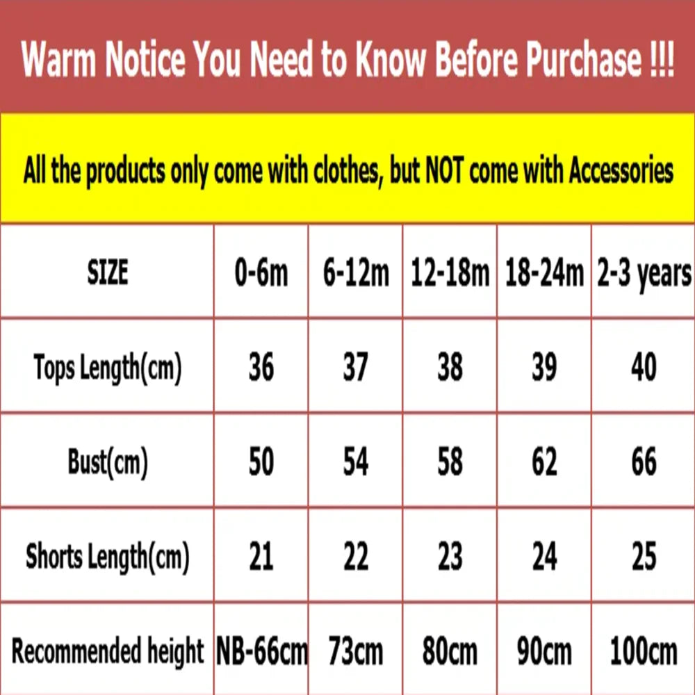 Summer Flower Infants Outfits Sets Casual Newborn Tops + Bottoms 2pcs Cotton