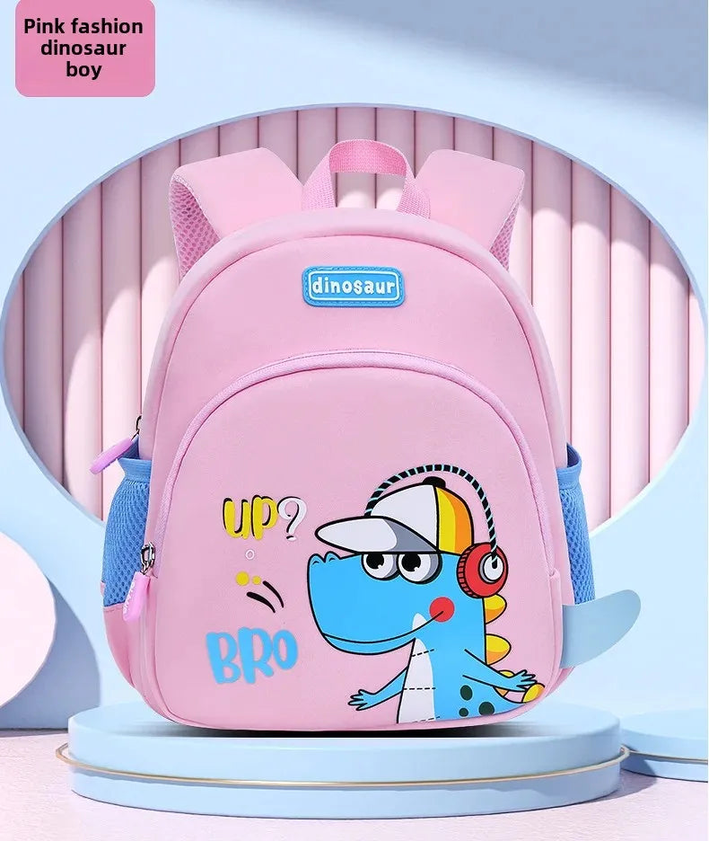 New Cartoon Dinosaur Kindergarten Backpack | Baby's World Bangladesh