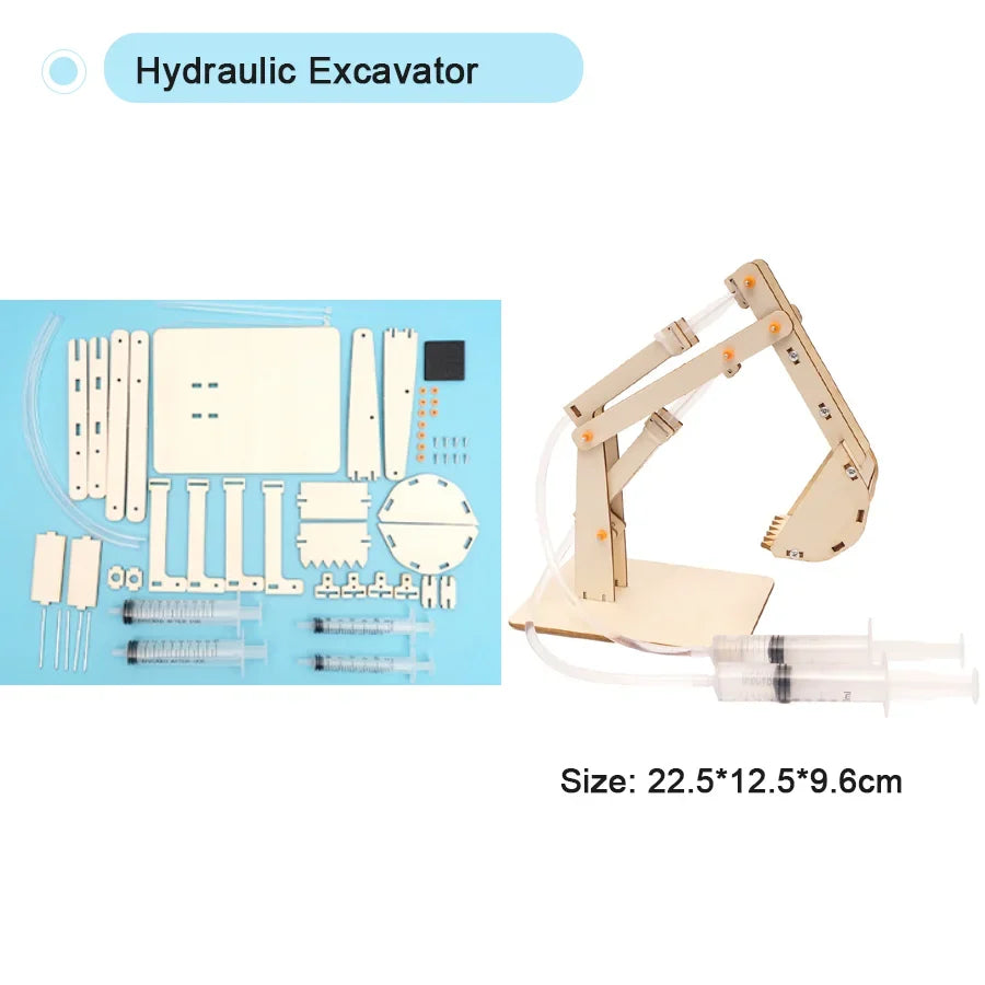 DIY Physical Model Science Experiment Educational Toy Handmade Small Production Assembly Craft Technology Project for School Kid