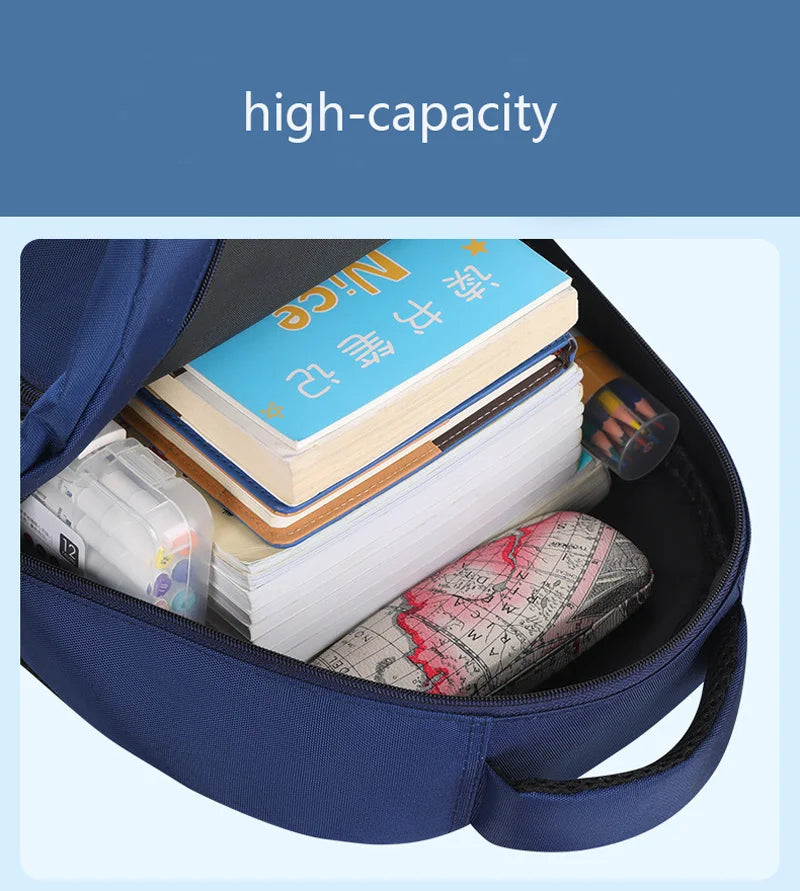 Kids Backpack Children School Bags for Boys Astronaut School Backpack Waterproof Primary Book Bag Mochila Infantil - Baby's