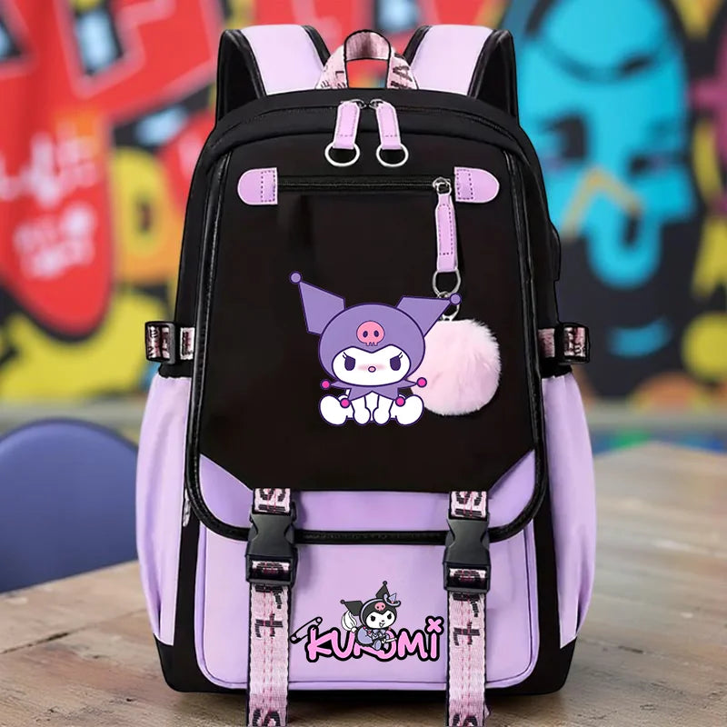 Kuromi Print Backpack, Student Daypack For | Baby's World Bangladesh