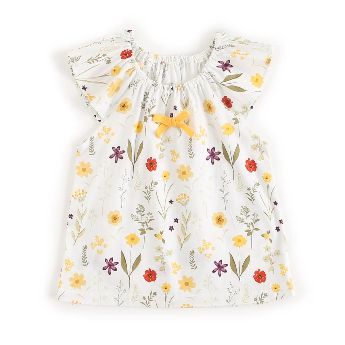 Summer Flower Infants Outfits Sets Casual Newborn Tops + Bottoms 2pcs Cotton