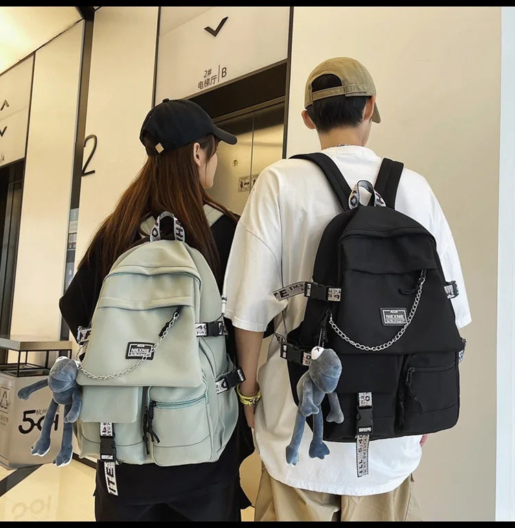 2025 Fashion Schoolbag Female Student Backpack Large Capacity Fashion Boy Backpack Computer Bag Femal School Backpack Travel