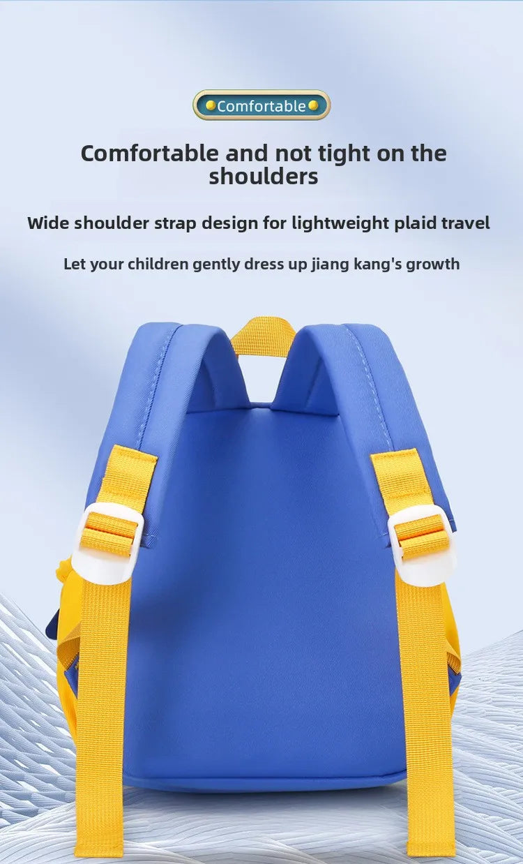 Kids Backpack for Boys Girls Toddler School Kinder garten Cute Construction Truck Car Design Trendy Casual Backpack - Baby's