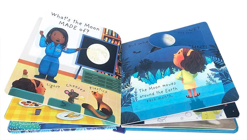 Kids Scientific Knowledge Learning Picture Books Usborne English Daily Knowledge Reading Book Early Educational Montessori