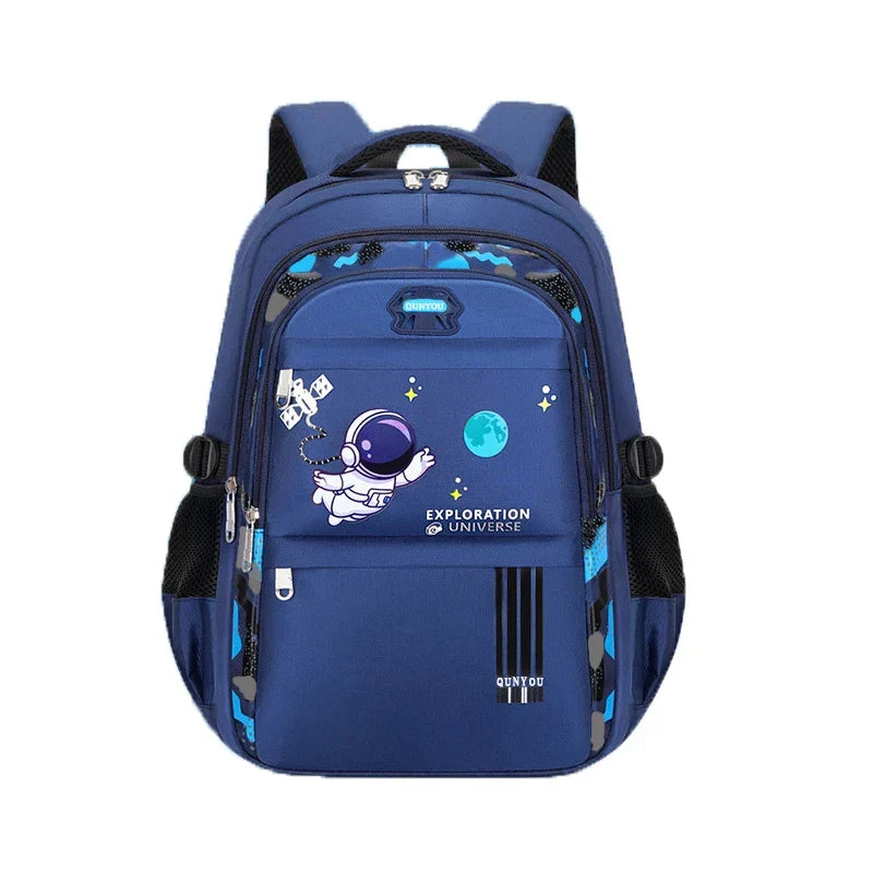 Kids Backpack Children School Bags for Boys Astronaut School Backpack Waterproof Primary Book Bag Mochila Infantil - Baby's
