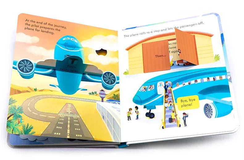 Usborne Peep Inside How Works Series Scientific Knowledge Learning Picture Book in English Daily Bedtime Reading Book