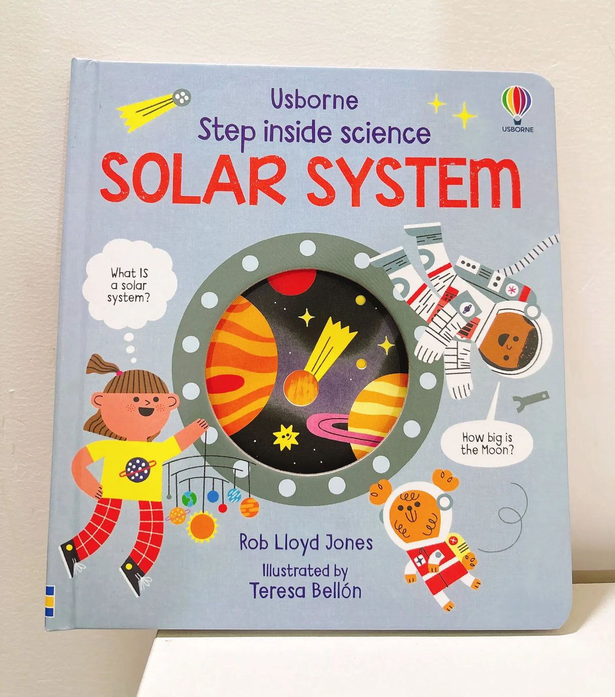 Usborne Step Inside Science Solar System Children Activity English Hardcover Book Space Knowledge Learning Kids Gift Montessori