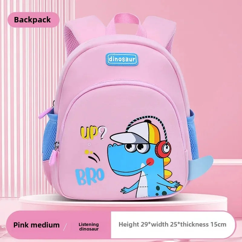 New Cartoon Dinosaur Kindergarten Backpack | Baby's World Bangladesh
