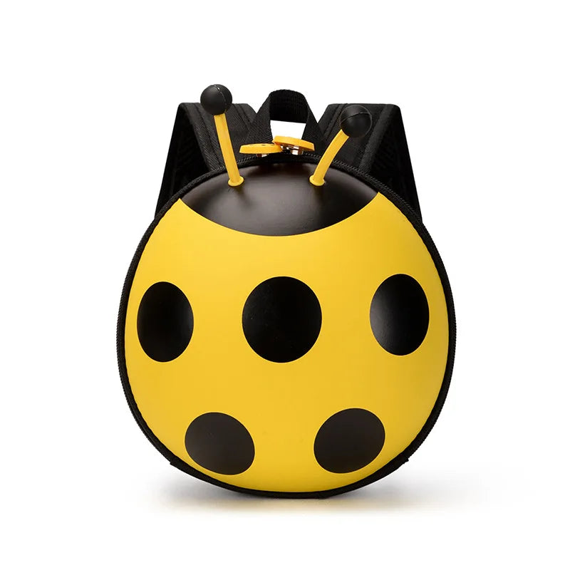 Ladybug Kindergarten Backpack with Leash | Baby's World Bangladesh