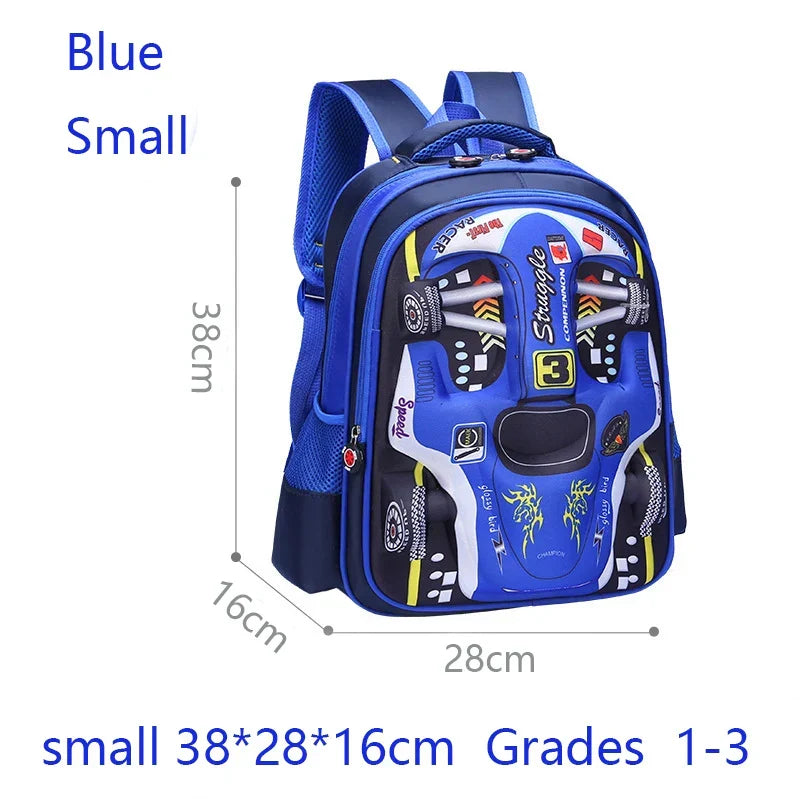Waterproof Lightweight 3D Car Backpack | Baby's World Bangladesh