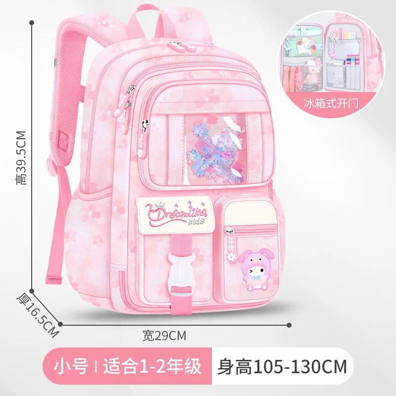 Melody Kuromi Sanrios Backpack Student Bag | Baby's World Bangladesh