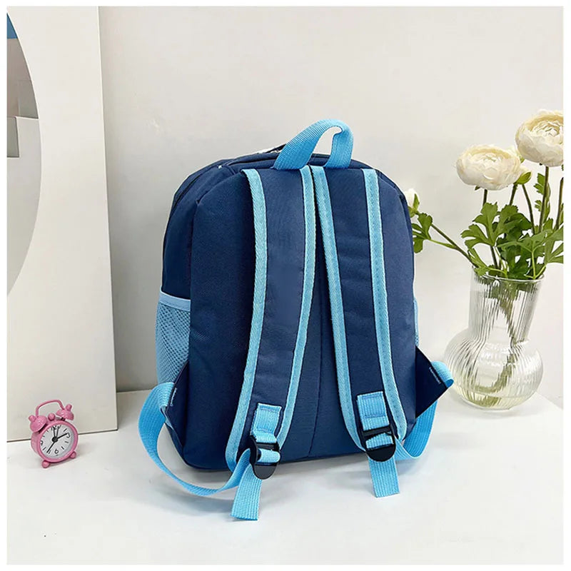 MILANCEL New Children Boys Cartoon Bag Kids Cute Kindergarten Car Backpack Girls 2 Colors Shoulders Bag - Baby's World (view