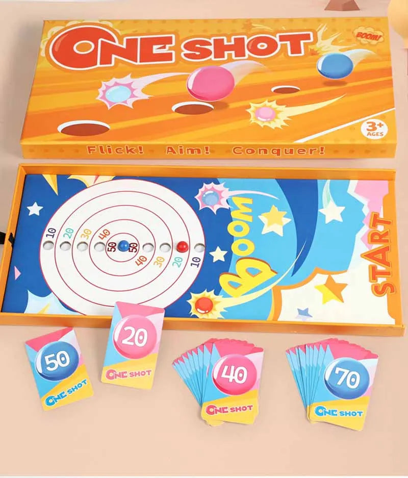 Kids Pinball Machine Board Games Flipper Pinball Battle Table Toy Logical Thinking Brain Teaser Game Party Social Toy Xmas Gift