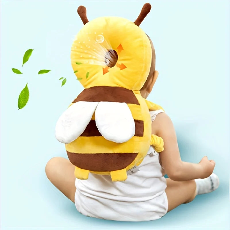 Little Bee Baby Pillow - Breathable anti fall hat suitable for young children's head protection, Christmas gift