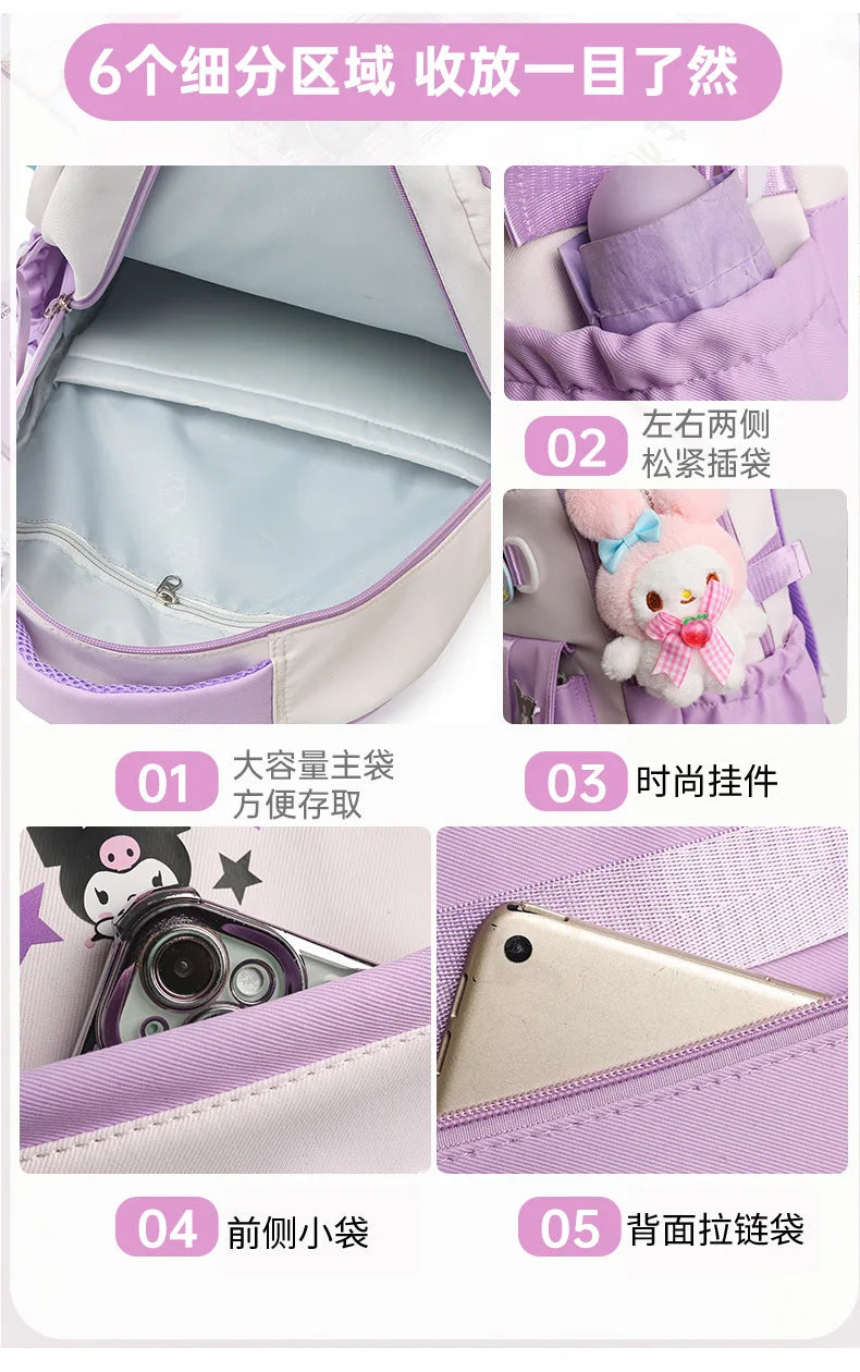 Cinnamoroll Backpack Badges Plush Pendant | Baby's World Bangladesh