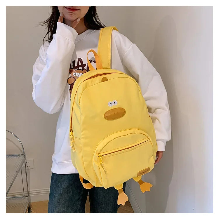 New Cartoon Duck Backpack Designer Cute | Baby's World Bangladesh