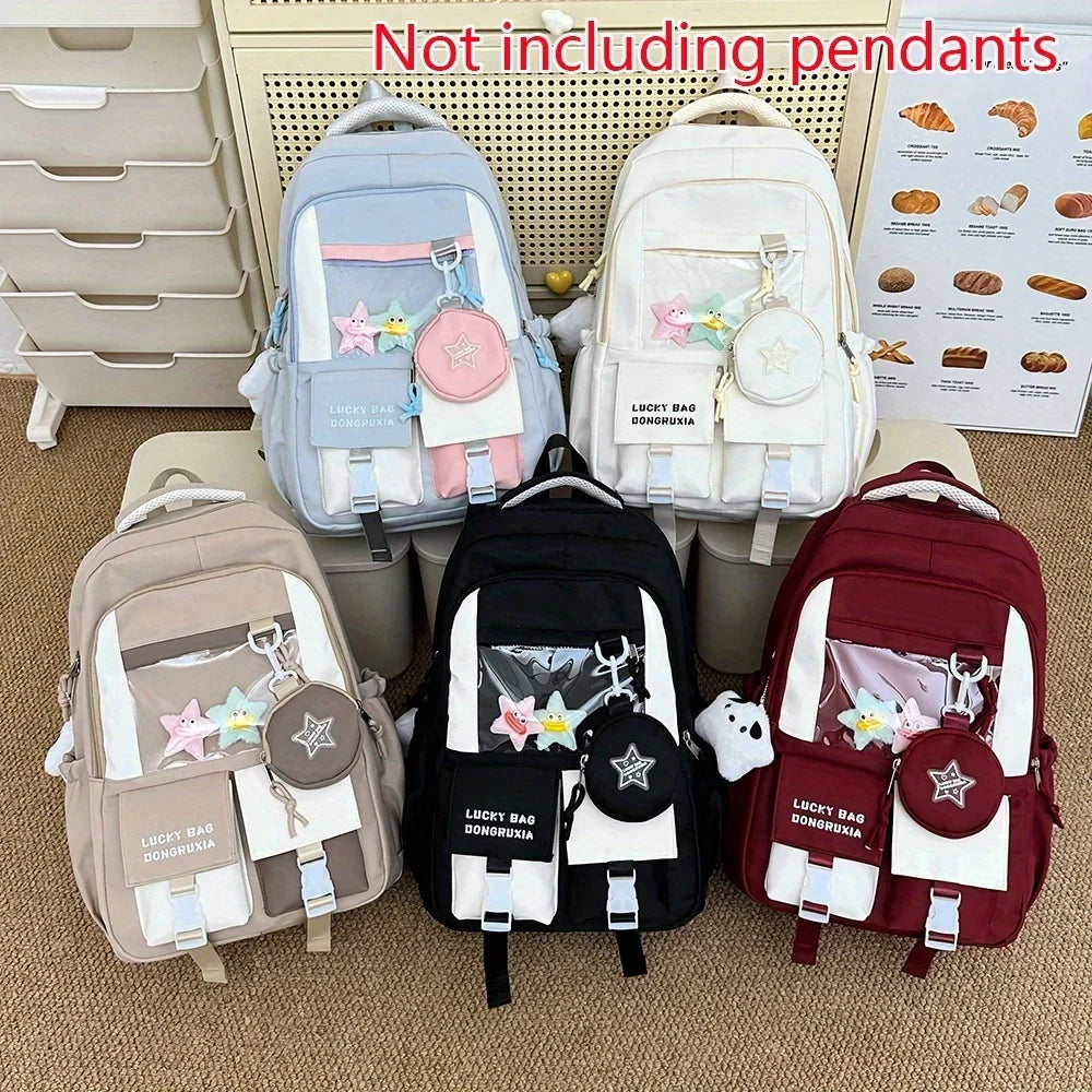 College Backpack for Middle School and High School Students, Versatile Large Capacity Backpack, Computer Backpack - Baby's
