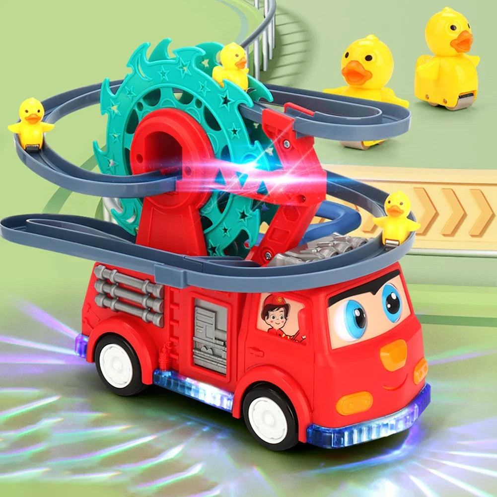 Animals Stair Climbing Toy Assembly Design Ferris Wheel Duck Toys Early Education Exercise Hands On Skills for Boys Girls