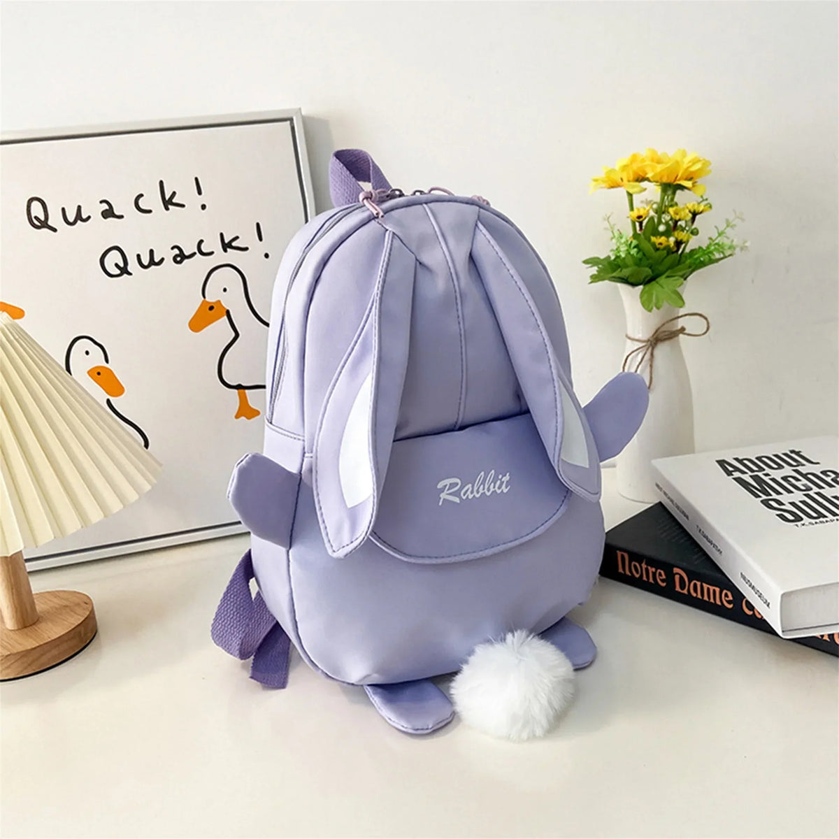 Girl Rabbit Ear Backpack Casual Schoolbag | Baby's World Bangladesh