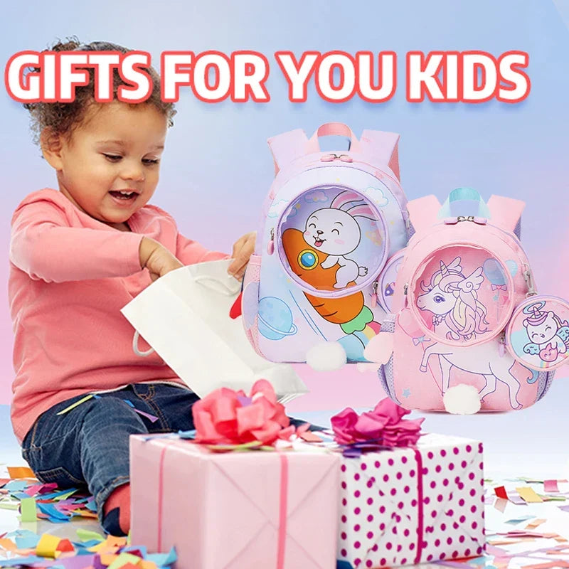 Small Toddler Backpacks 10.5inch Small food bag Baby Schoolbag - Baby's World (view 6)