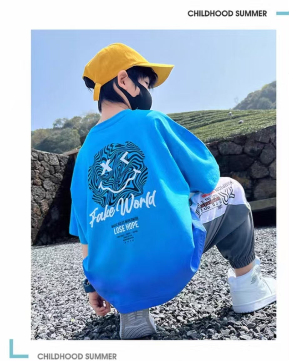 Children's Sports Thin Summer Style Cool And Handsome Fashion