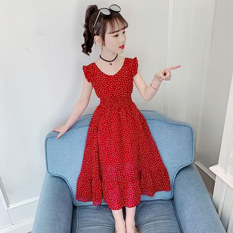 Girls casual dress with soft breathable fabric and short sleeves for comfortable summer everyday wear