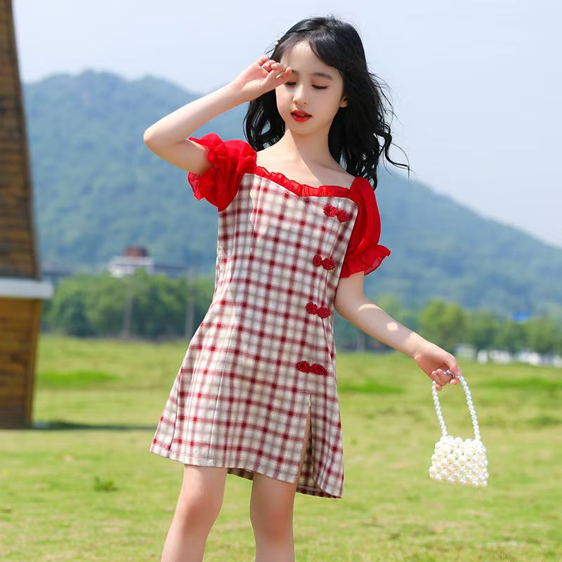 Girls Princess Dress Bangladesh | Cotton Casual Party Dress for Kids