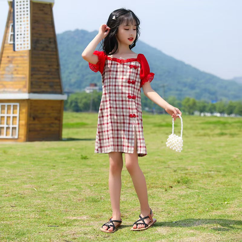Girls Princess Dress Bangladesh | Cotton Casual Party Dress for Kids