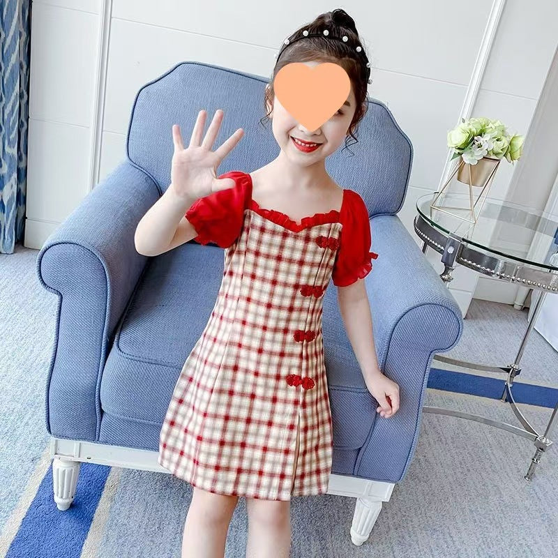 Girls Princess Dress Bangladesh | Cotton Casual Party Dress for Kids