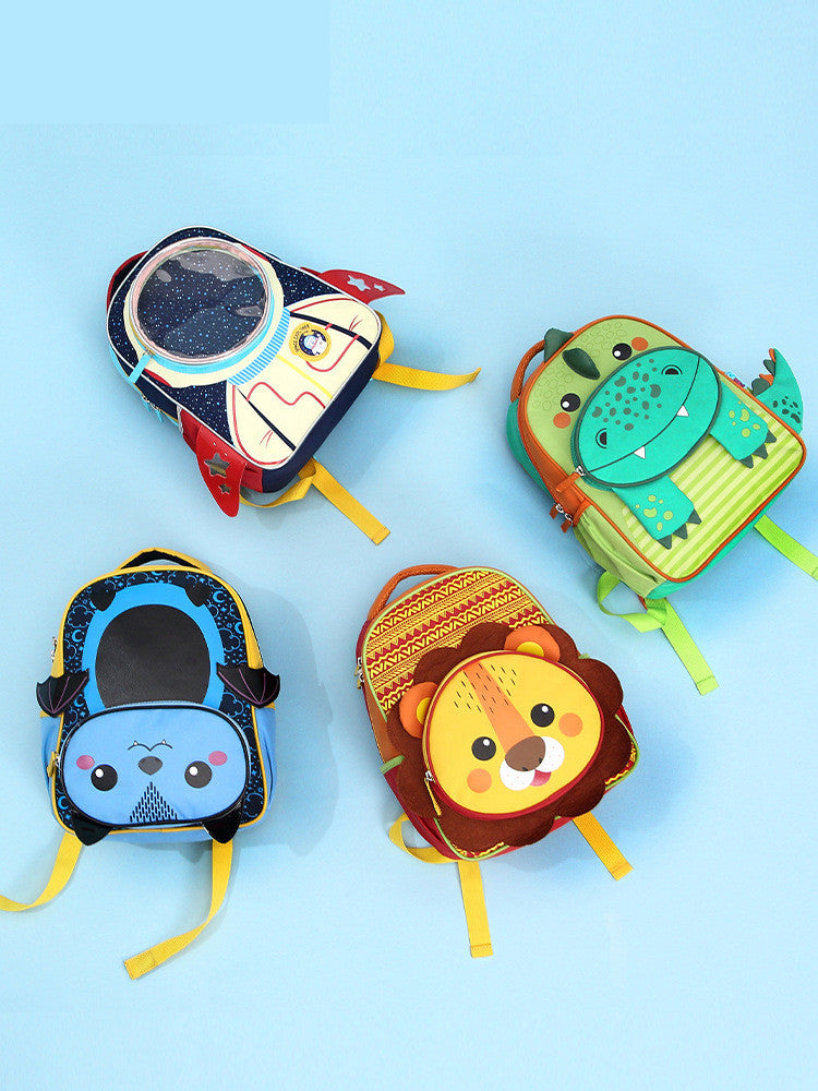 Little Tail New Cartoon Cute Male Children's School Bag - Baby Bag - Baby's World (view 3)
