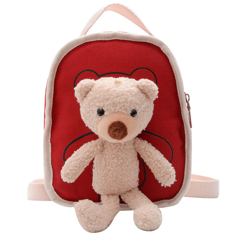 Cute Bear Doll Mini Canvas Kindergarten | Baby's World Bangladesh