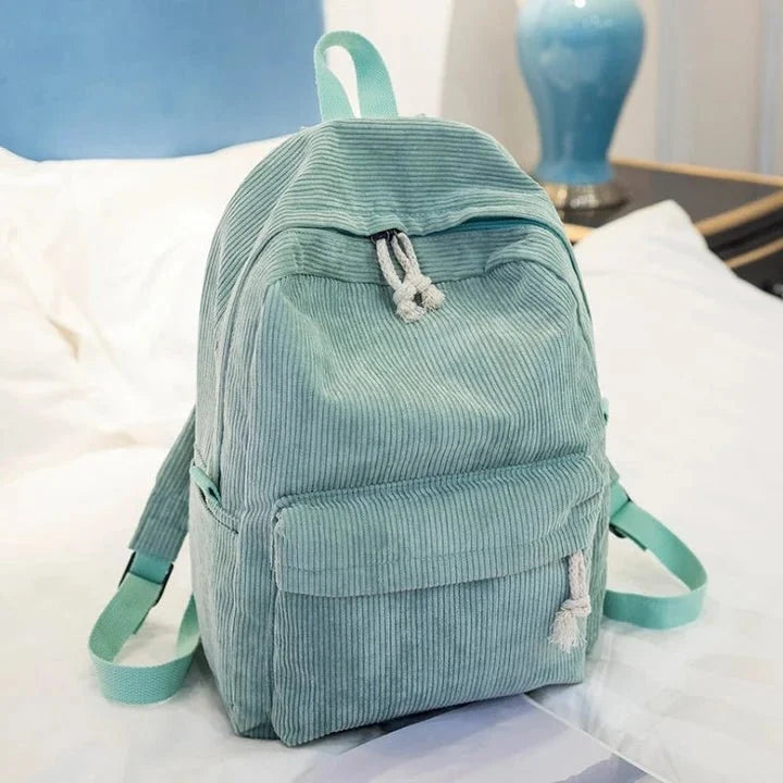 Corduroy School Bag Bangladesh | Students Backpack | Baby's World