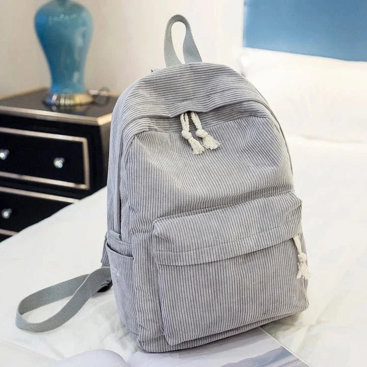 Corduroy School Bag Bangladesh | Students Backpack | Baby's World